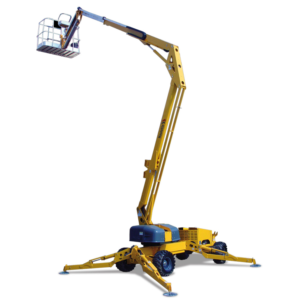 Rent the Aerial Boom Lift, 51ft, 4X4, Gas/DC W/outriggers 45XA AC&E