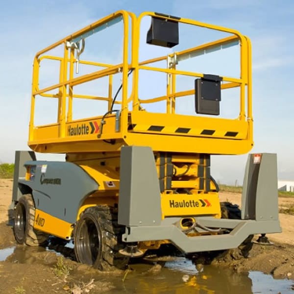 Rent the Scissor Lift 4x4, 33 ft. Rough Terrain, Diesel AC&E Rentals
