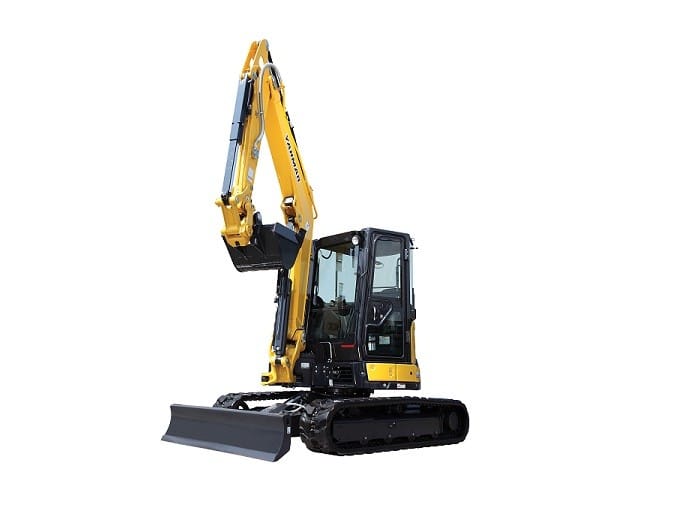 Rent the Mini Excavator VIO55 Yanmar 5.5 Metric Ton 13 ft. Dig Depth